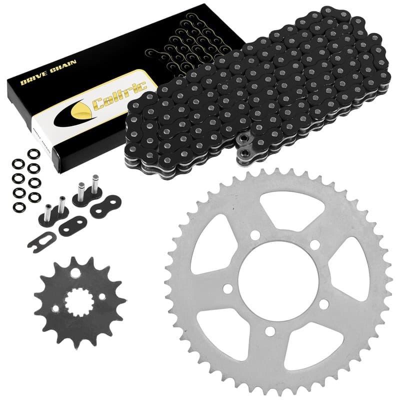 Black O-Ring Drive Chain & Sprockets Kit for Suzuki VZ800 Marauder 800 1997-04