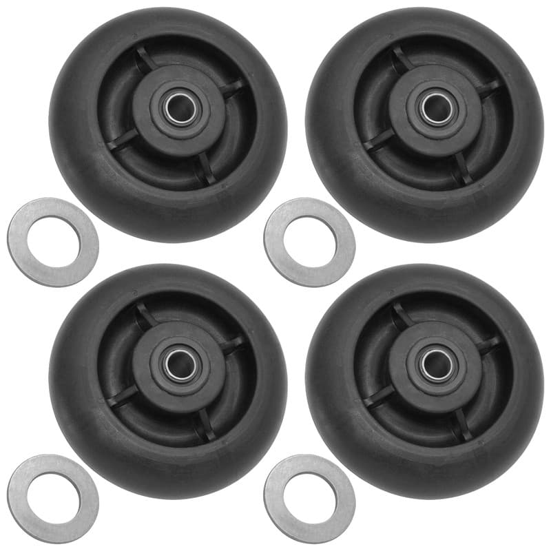 Caltric AM136720 Front And Rear Deck Gauge Wheel for John Deere Mower