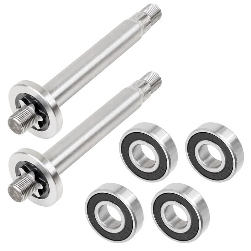 2 Spindle Shaft w/ Bearing fits Cub Cadet MTD 7381186A 7381186 75306348 738-1186