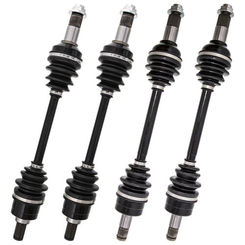 Complete Front & Rear CV AxleDriveshaft Assy Kit for Yamaha Grizzly 700