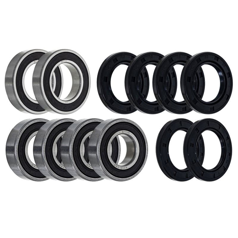 NICHE Wheel Bearing Seal Kit for Honda ATC90 6007-2RD 6003-2RDQE6