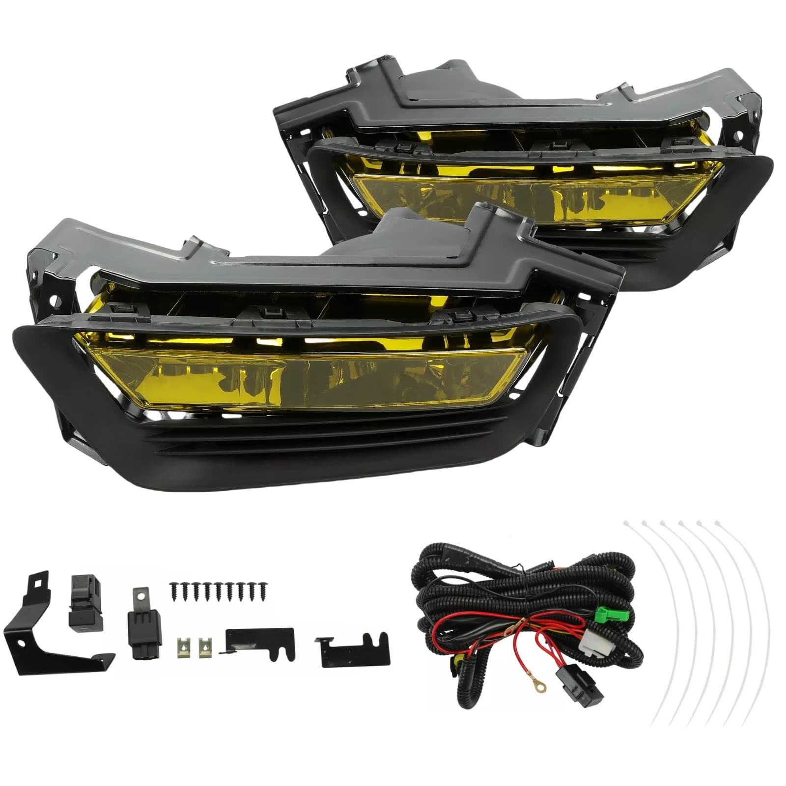 For 13-15 Honda Accord Sedan Bumper Fog Lights Driving Lamp w/ Switch Bulb Bezel: Features, Compatibility, and Value