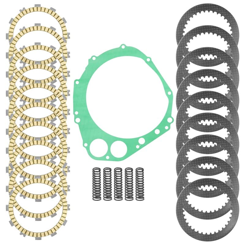 Clutch Friction Steel Plates Gasket Kit for Suzuki GSX-R1000 GSXR1000Z 2001-04