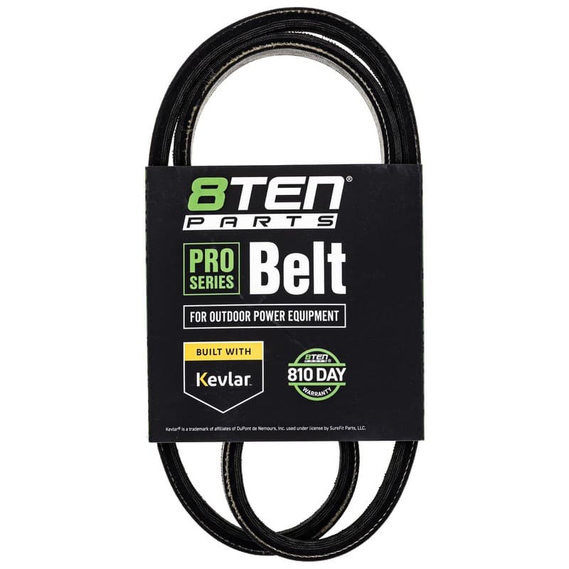 8TEN Belt with KEVLAR for Grasshopper 9552 9652 52-Inch Deck 382810 Front Mount