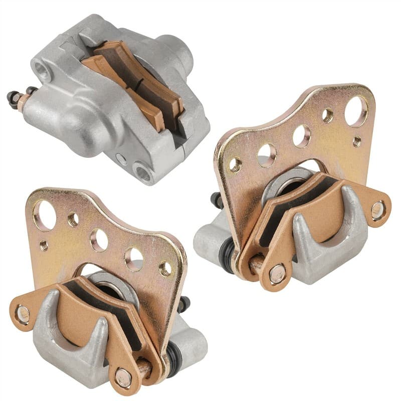 For Polaris Sportsman 500 4x4 Front Rear Brake Caliper 2001 2002 with Brake pads