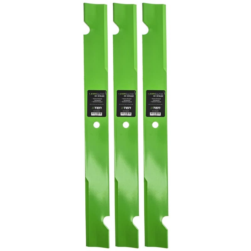 LawnRAZOR Blade for Ferris 5102227 574481401 Bobcat Notched High Lift 3 Pack