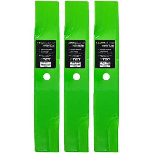 8TEN LawnRAZOR Blade for Husqvarna ZTH4217 42" Deck 539103274 Medium Lift 3 Pack