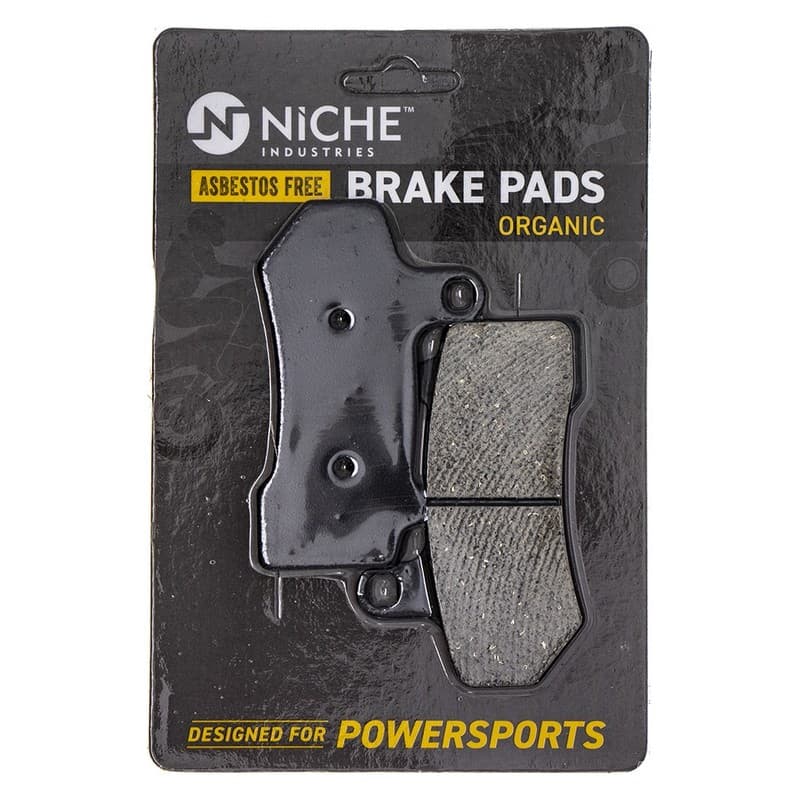 NICHE Brake Pad Set for Harley-Davidson Street Rod Glide Front Rear Organic