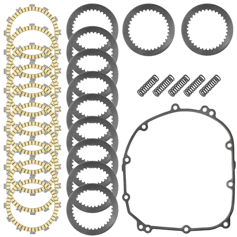 Clutch Friction w/ Steel Plates Gasket kit for Kawasaki Z1000 ZR1000 2010 - 2015