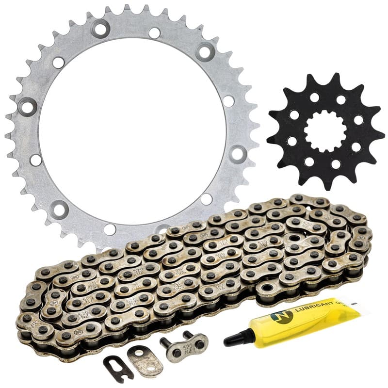 Sprocket Chain Set for Yamaha Raptor 660R 13/40 Tooth 520 Rear Front Combo Kit