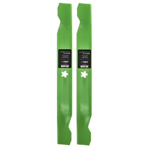 LawnRAZOR Mower Blade Set for Craftsman 134149 138971 127843 Notched High Lift