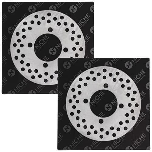 NICHE Front Brake Rotor Set For Polaris Sawtooth 200 Phoenix 200 453010 ATV