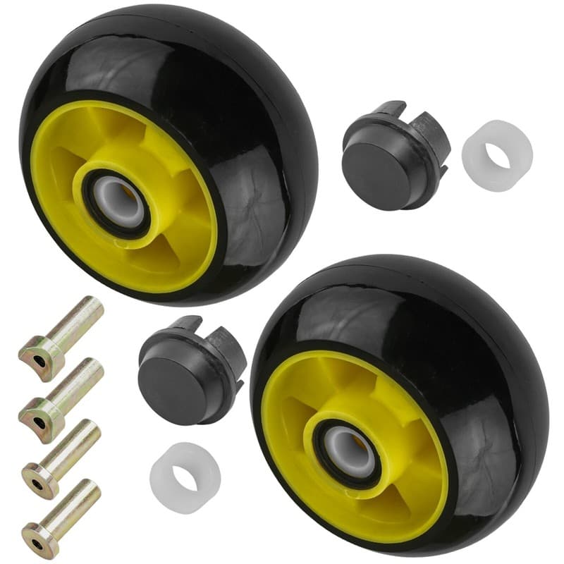 Deck Wheel Kit w/Hub for John Deere 425 445 455 48" and 54" decks AM125172 2x