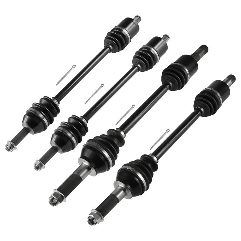 Front & Rear Complete CV Axle For Polaris Ranger Crew 700 08-09 Left & Right