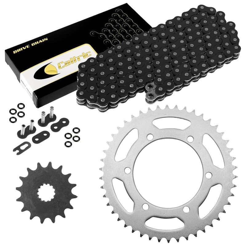 Black O-Ring Drive Chain & Sprocket Kit for Suzuki GSX-R600 GSXR600 1998-2000