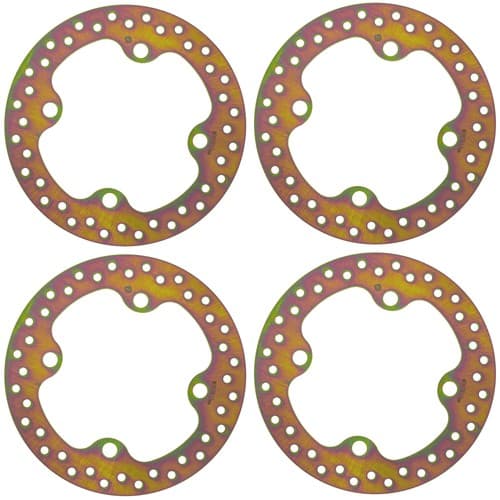 NICHE Front Rear Brake Rotor for Polaris General RZR XP 4 1000 5257196 4 Pack