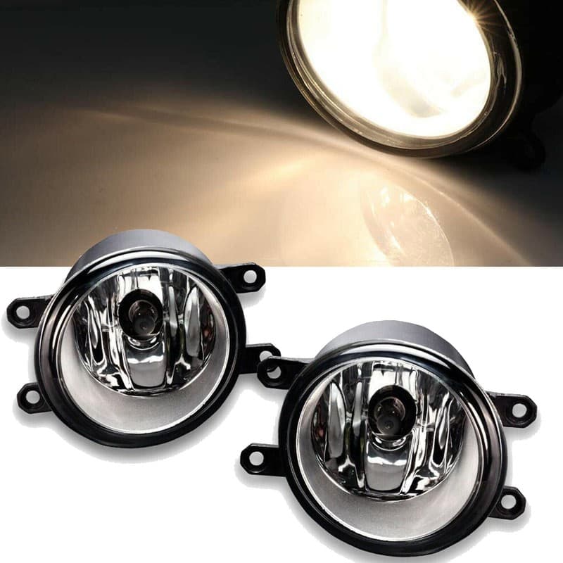 Front Bumper Halogen Fog Light Lamps Left & Right For Toyota Camry SE 2012-2014
