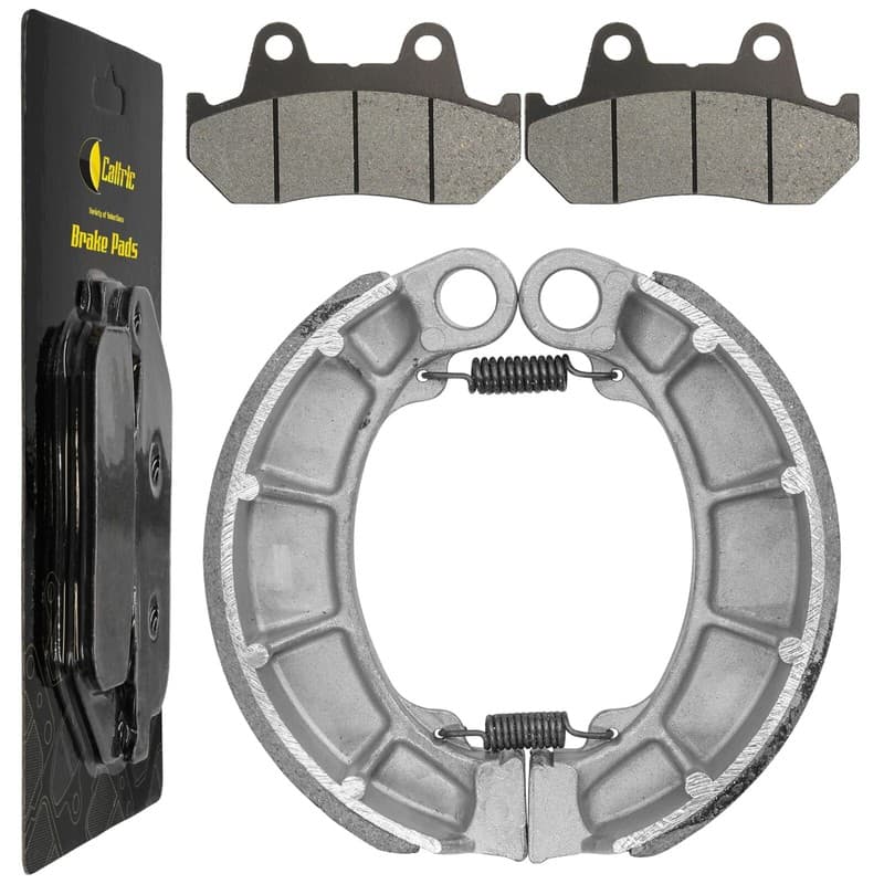 Front Brake Pads & Rear Brake Shoes for Honda VF500C V30 Magna 500 1984 1985