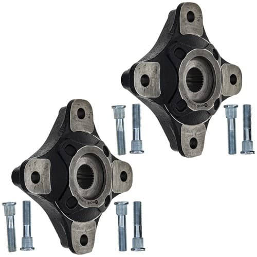 NICHE Front Rear Wheel Hub for Polaris RZR Pro XP Turbo R 5143641 5143456 2 Pack