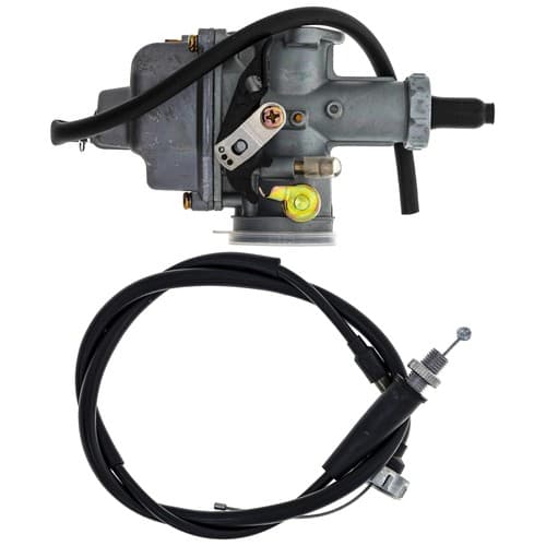 NICHE Carburetor Throttle Cable Kit for Honda XR100R 16100-KN4-A10 17920-KN4-307