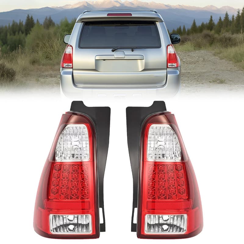 For Toyota 4Runner 2006 2007 2008 2009 Rear Tail Lights Tail Lamps Left & Right