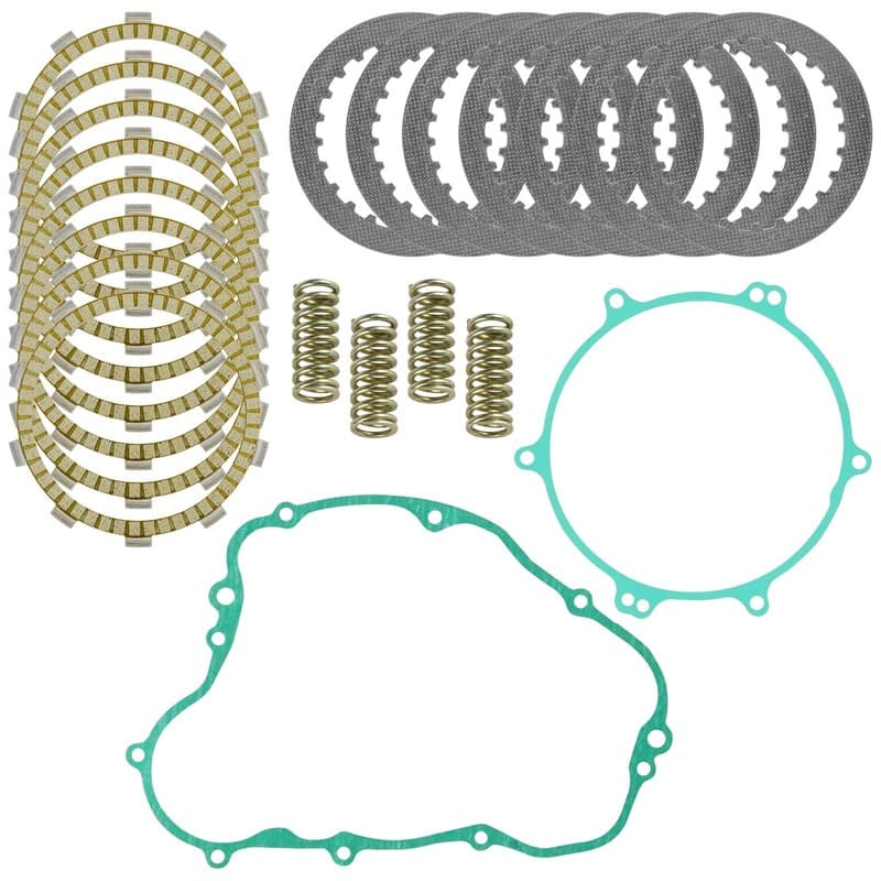 Clutch Friction Plates Gaskets Kit for Kawasaki KDX200 KDX220 KDX220R 1997-2006
