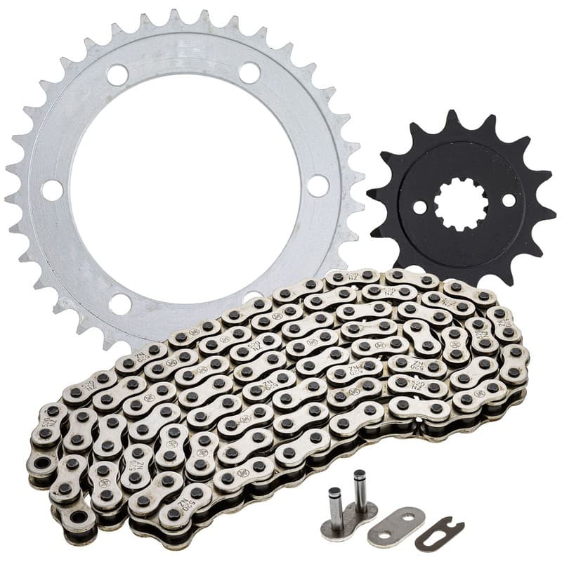 Sprocket Chain Set for Kawasaki Vulcan S 15/46 Tooth 520 Rear Front Combo Kit