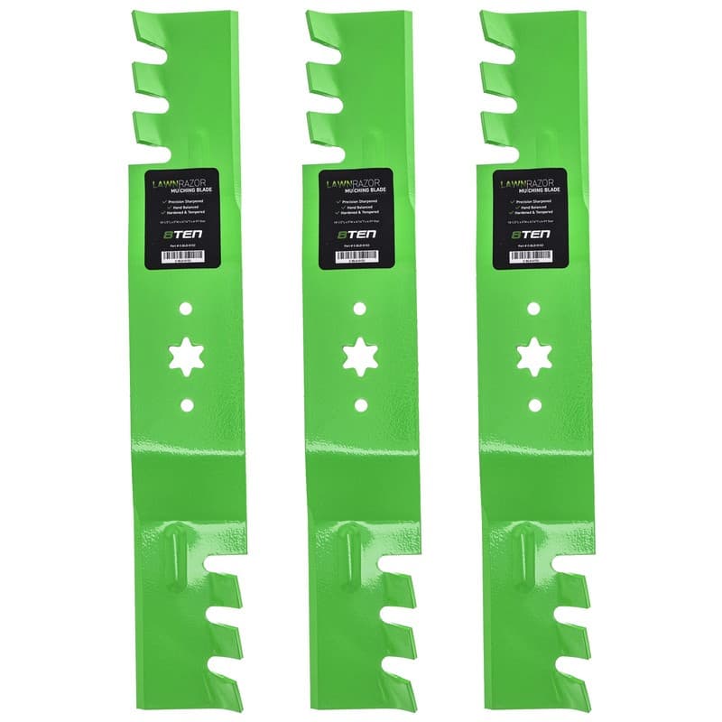 LawnRAZOR Toothed Blade for Columbia RZT54 RZT-54 ZT54 ZT-54 GT5426 3-Pack