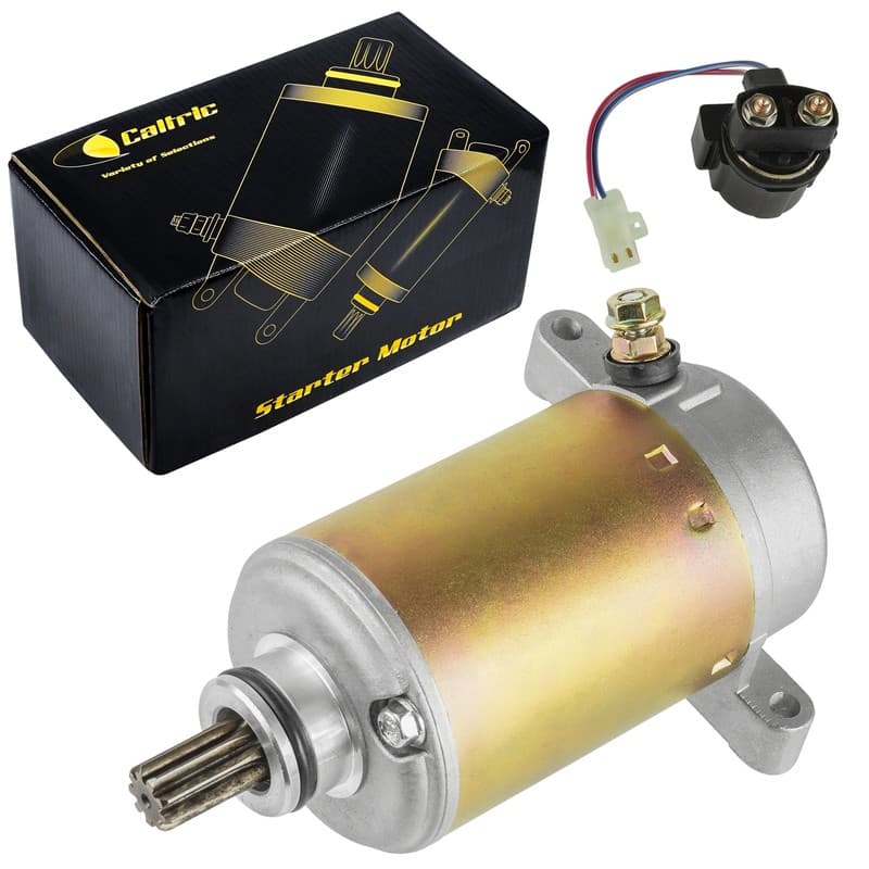 Starter & Relay Solenoid for Yamaha Wolverine 350 YFM350 1996-2005 Atv