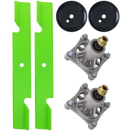 8TEN Blade Spindle Kit for Hustler Raptor EX 42-Inch Deck 793935 604214 603987