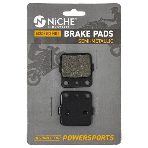 Brake Pad Set for Arctic Cat 3406-031 Kawasaki Honda Front Rear Semi-Metallic
