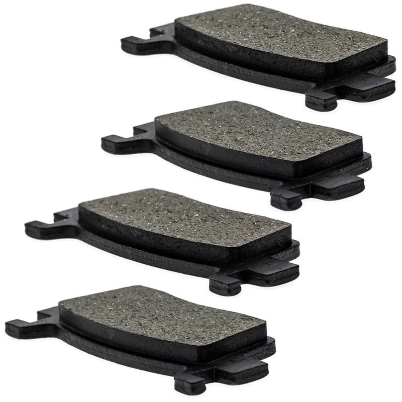 NICHE Brake Pad Set for Kawasaki Teryx KRX 1000 43082-0197 Rear Organic 2 Pack
