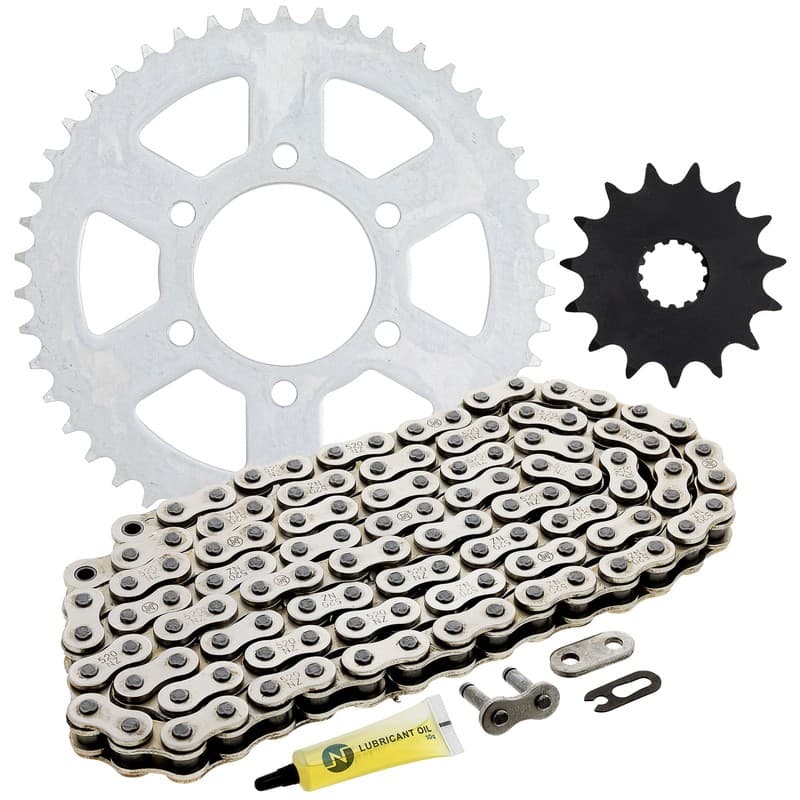 NICHE Sprocket Chain Set for Kawasaki Ninja 650 Versys 15/46 Tooth 520