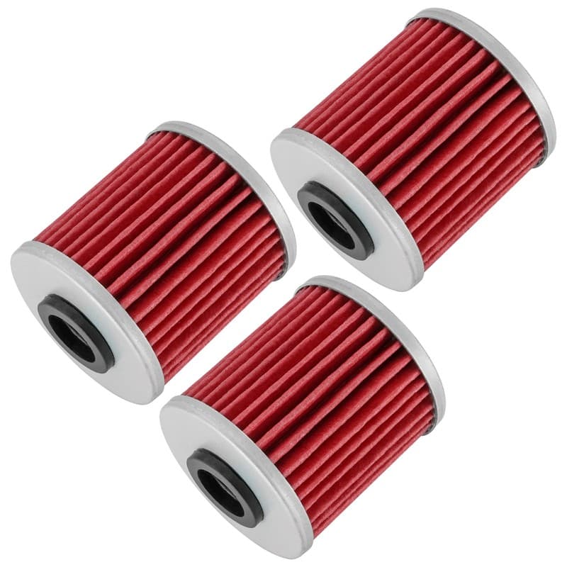 3 Oil Filter for Kawasaki KX250F KX250 250 KX450F 450 2004 2005-2026 52010-0001