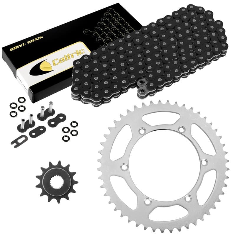 Black O-Ring Drive Chain & Sprockets Kit for Kawasaki KX250F 2006-2010