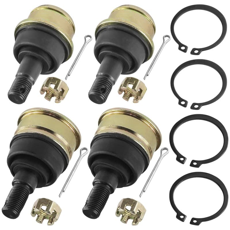 4 Ball Joint LH RH Upper and Lower for Honda TRX250X 2009 2011-2014 2016-2024