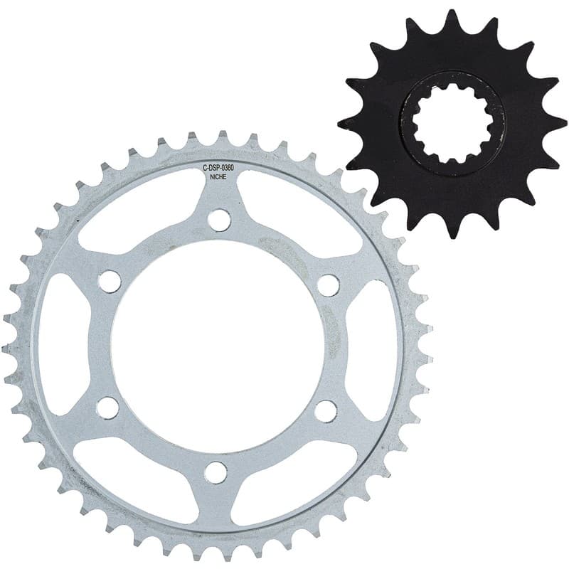 NICHE 525 Pitch Front 16T Rear 43T Drive Sprocket Kit Yamaha MT10 FZ1 FZS1000
