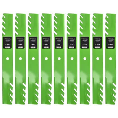 LawnRAZOR Mower Blade Set for Husqvarna iZ6123 iZ6125 LZ6123 LZ6125 9-Pack