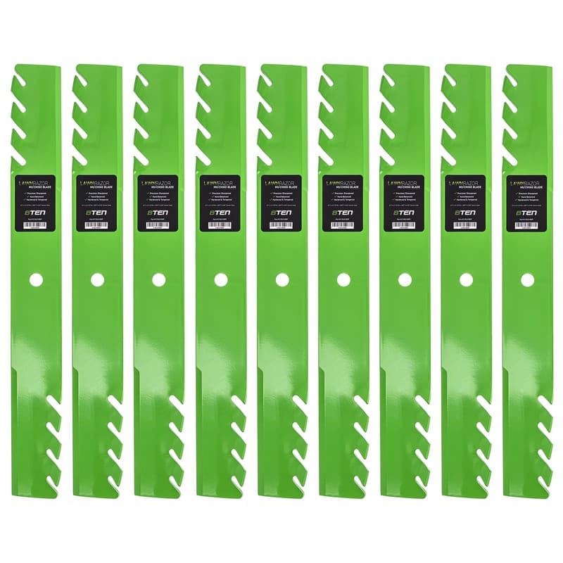 LawnRAZOR Mower Blade Set for Husqvarna iZ6123 iZ6125 LZ6123 LZ6125 9-Pack