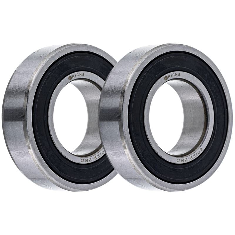 NICHE Wheel Bearing for Honda Recon 250 Kawasaki Bayou 300 22x44x12 2 Pack