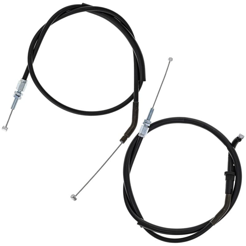 NICHE Push Pull Throttle Cable Set for Honda ZX1000B ZX750F ZX750H ZX750R