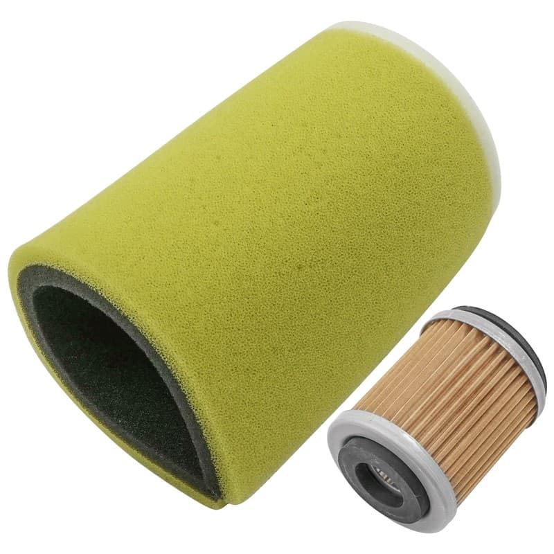 Caltric Air And Oil Filter For Yamaha Big Bear 350 YFM350FW 4x4 2x4 1986-1999