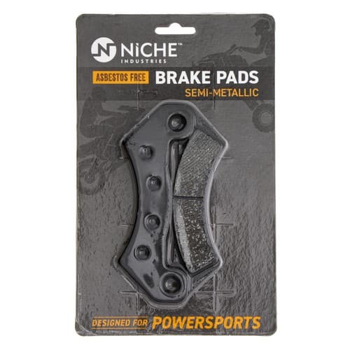 Brake Pad Set for Arctic Cat Wildcat X 1000 4X 4 2502-034 Front Semi-Metallic
