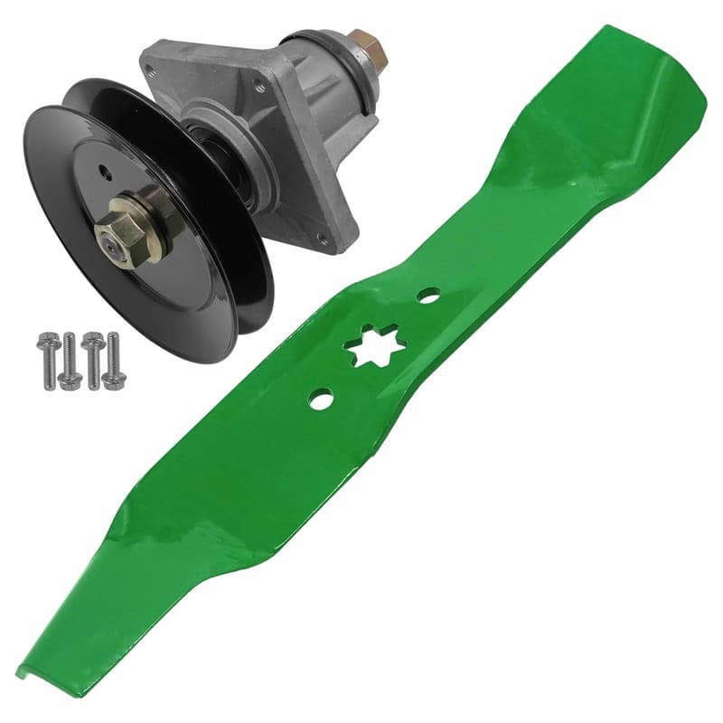 618-0660 742-04124 46" Deck Spindle & Blade For Cub Cadet i1046 LT 1045 LT 1046