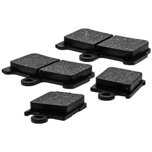 NICHE Brake Pad Set for Honda Interceptor 1200 06455-MGE-016 Front Semi-Metallic