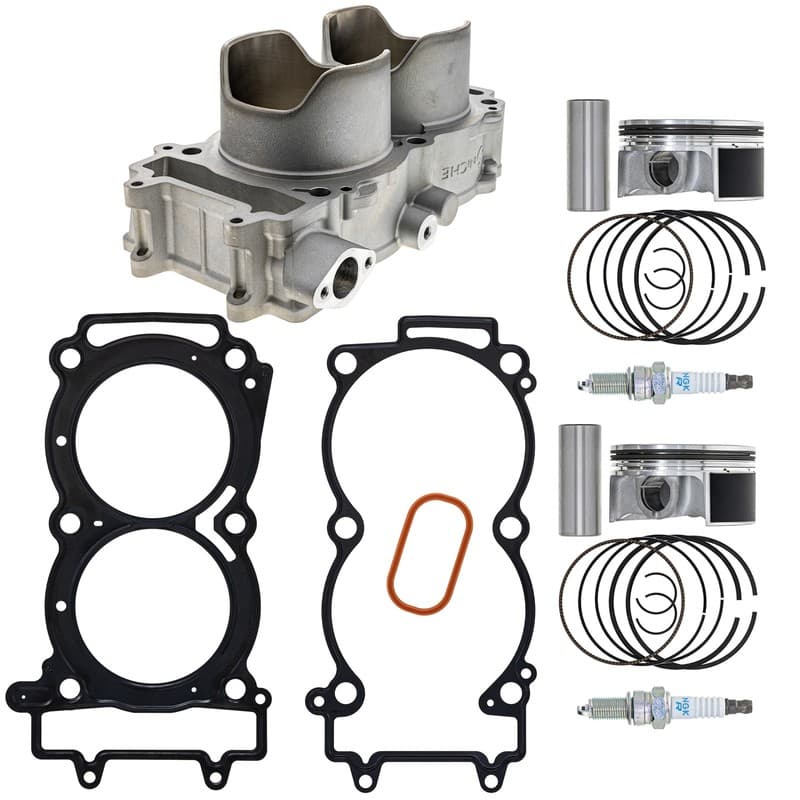 NICHE Cylinder Piston Gasket Kit for Polaris RZR XP Turbo S R 3023035 (93mm)
