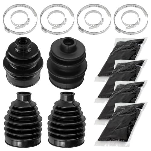 Front & Rear Axle Inner Outer Boot Kit For Yamaha Kodiak 700 YFM700 EPS 2022-25