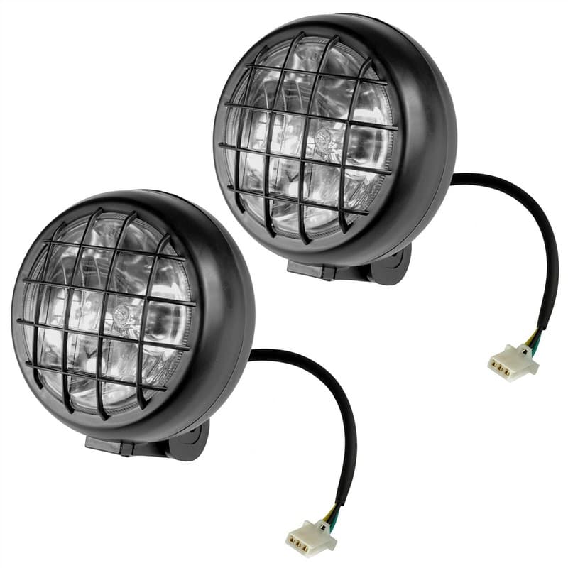 Headlight Set Complete Left and Right For Yamaha Wolverine YFM350 1995-1999