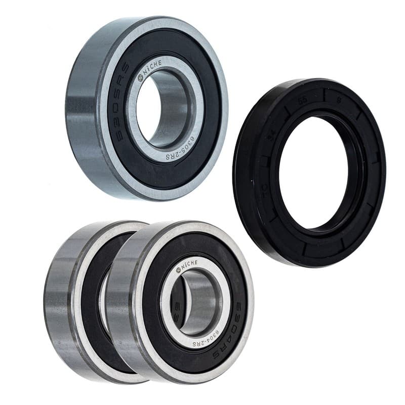 NICHE Wheel Bearing Seal Kit for Honda CB650 CB750 CB750K1-K5 6305-2RS 6304-2RS