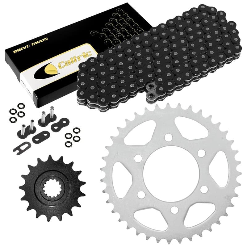 Black O-Ring Drive Chain & Sprockets Kit for Kawasaki ZX1000 Ninja ZX10R